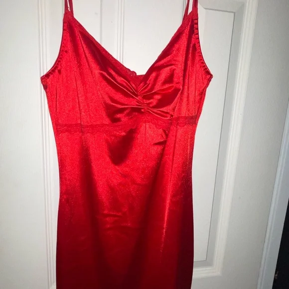 blair red dress Blair Satin Dress